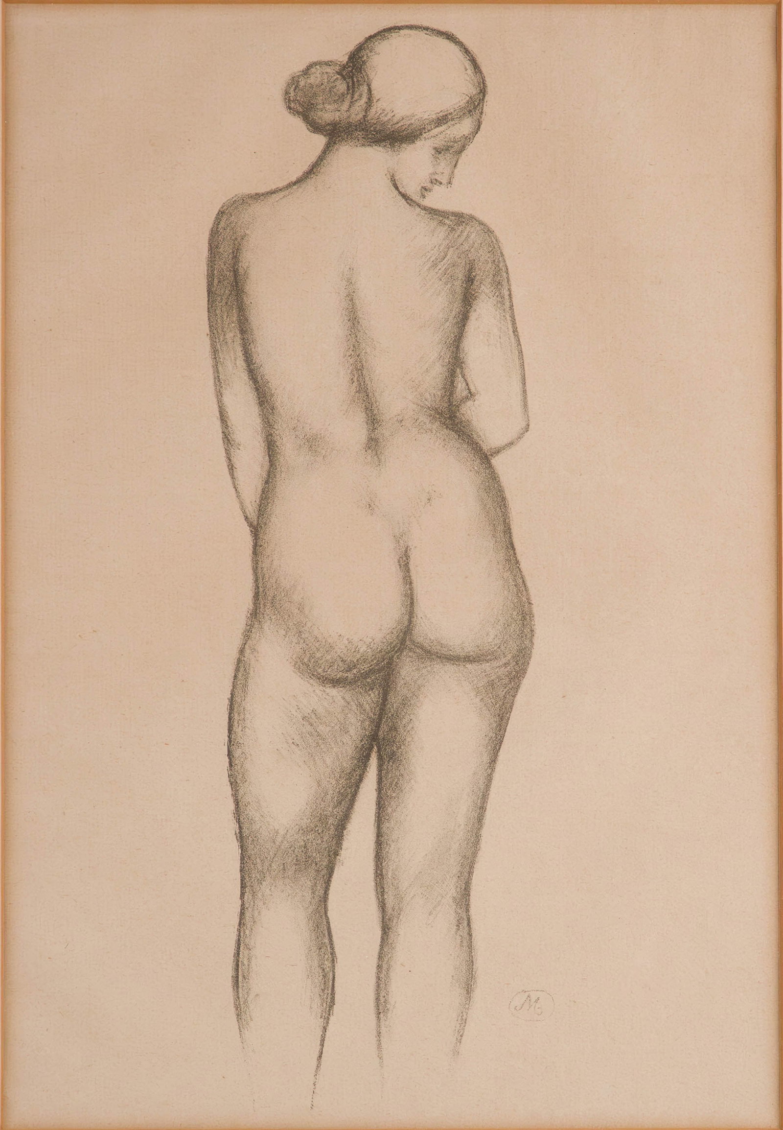 Aristide Maillol, French 1861-1944, Nude Woman, Lithograph (1 of 8)