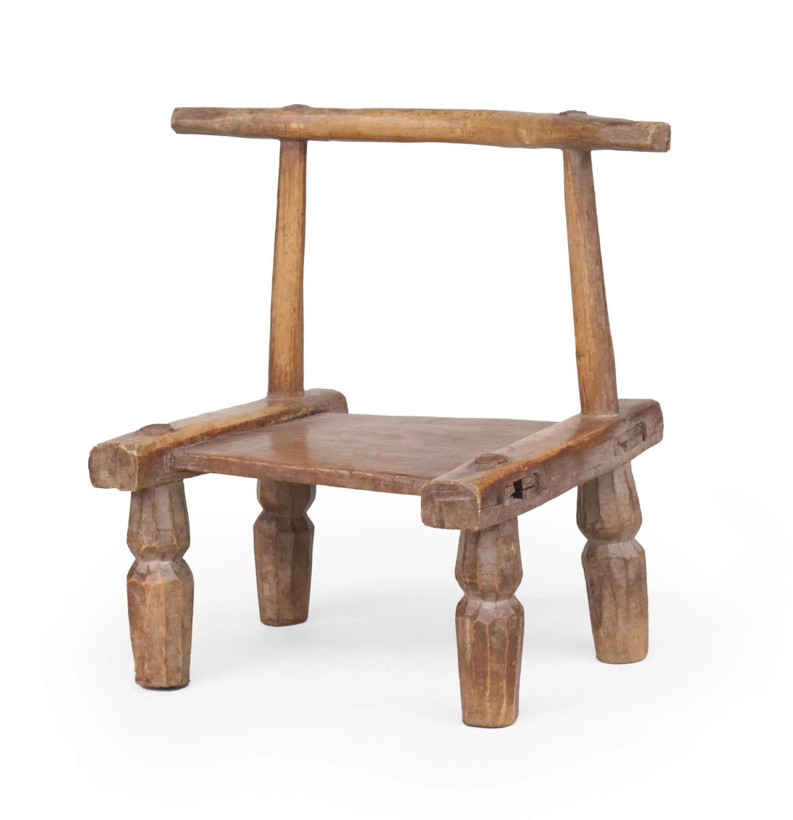 Baoule Tribal Wood Chair (1 of 8)