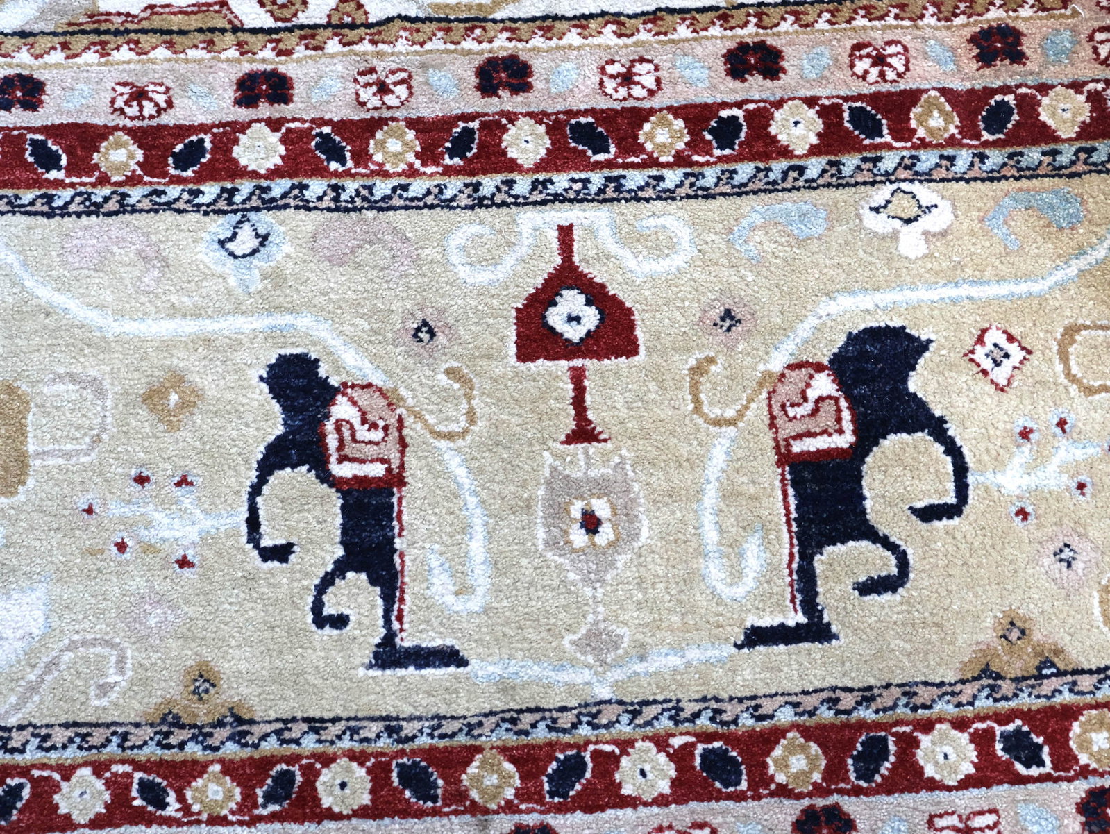 Indo-Tabriz Carpet - 17
