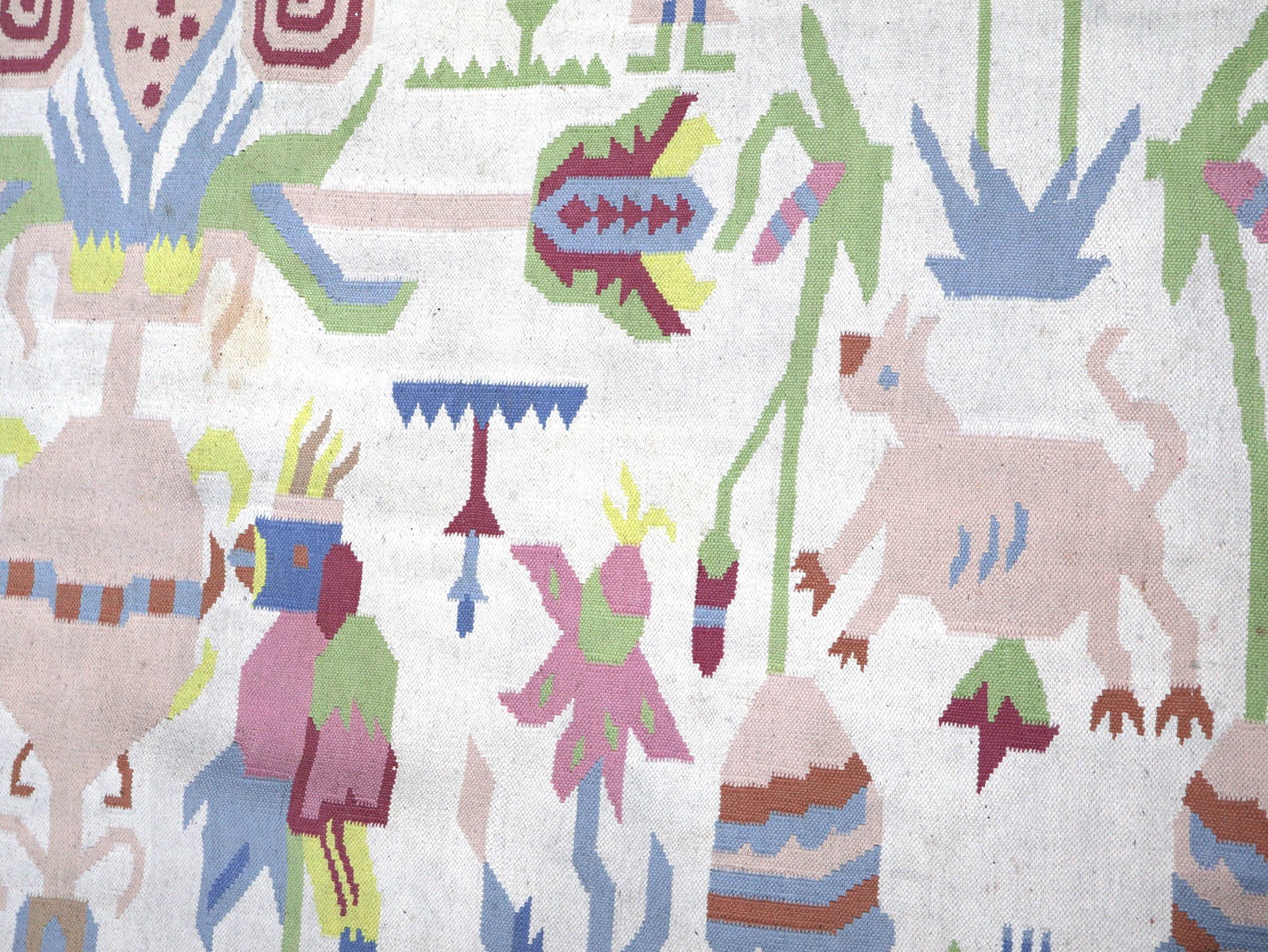 Wool Dhurrie Carpet - 11