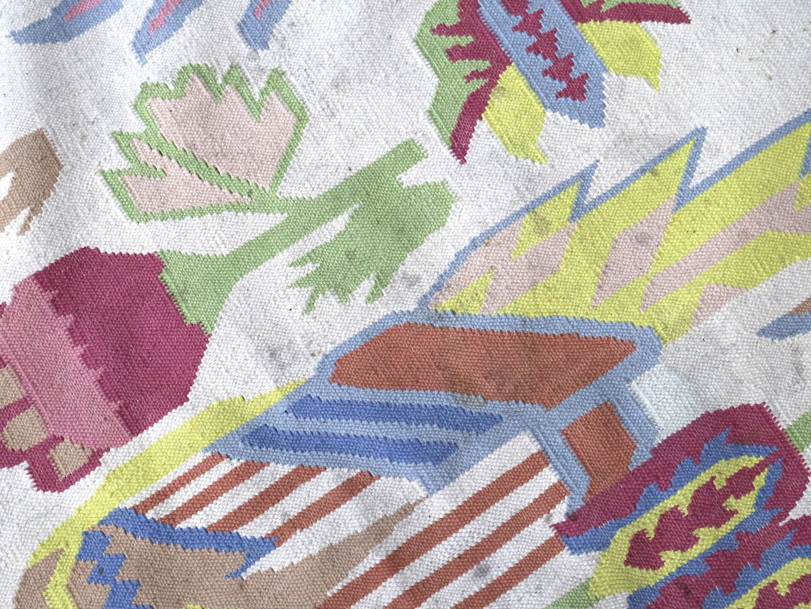 Wool Dhurrie Carpet - 14