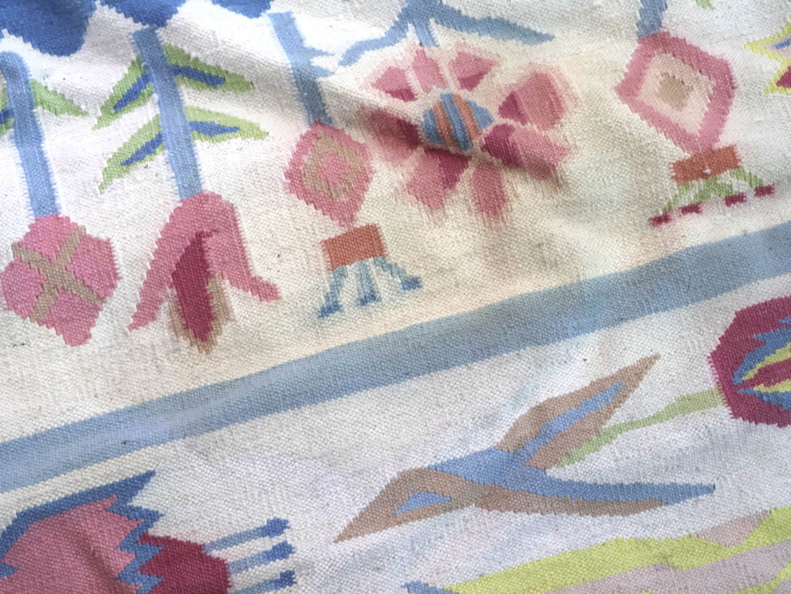Wool Dhurrie Carpet - 16