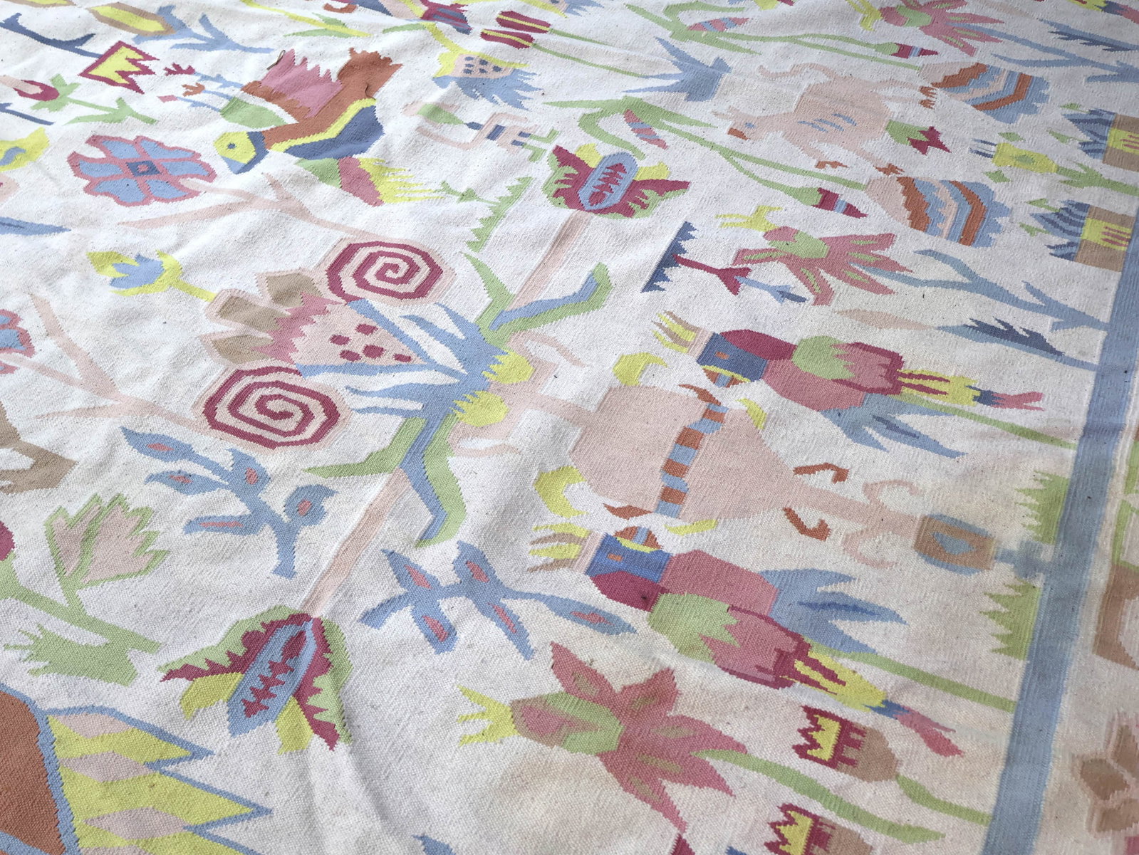 Wool Dhurrie Carpet - 18