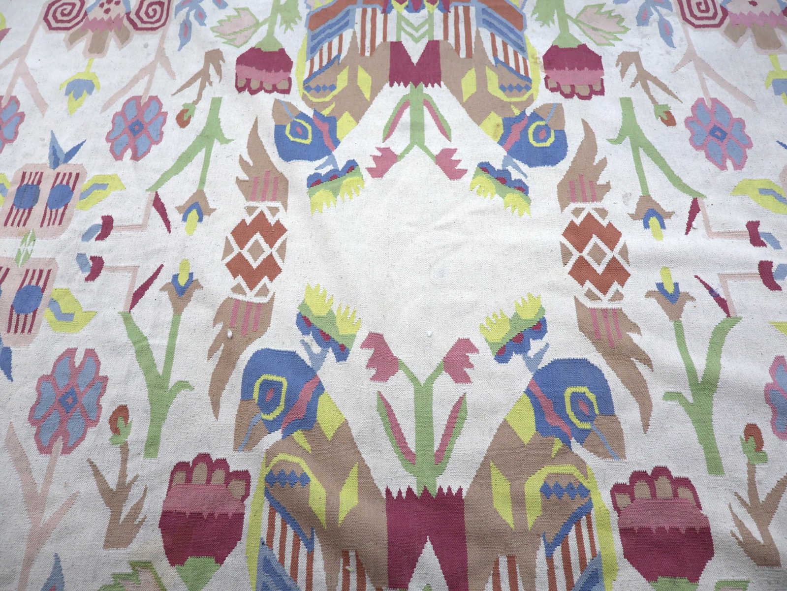 Wool Dhurrie Carpet - 19