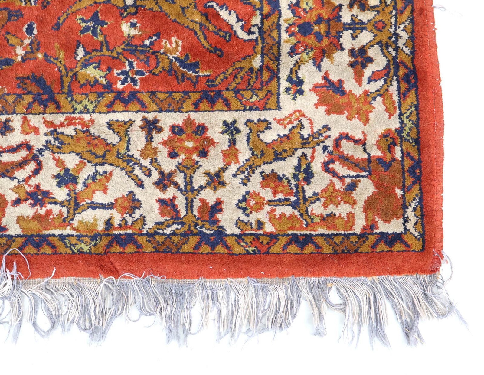 Machine-Made Rug with Hunting Pattern - 5