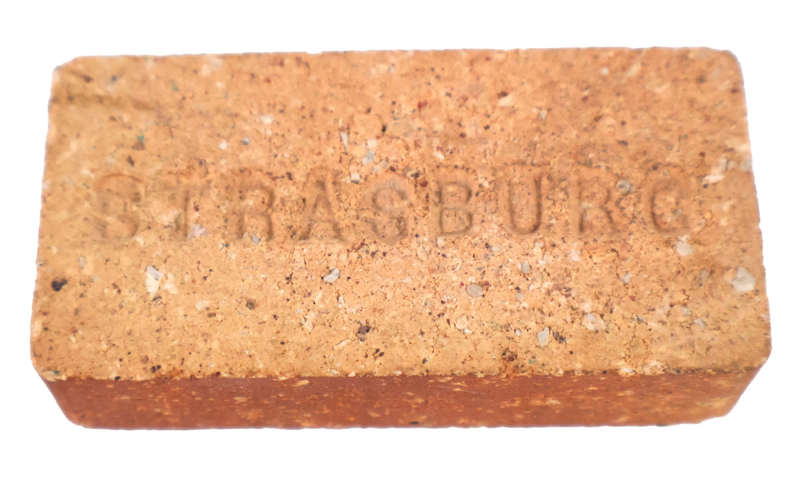 Columbia Fire Brick Co. (Strasburg, Tuscarawas County, Ohio) Terra Cotta / Fire Brick Paperweight (1 of 5)