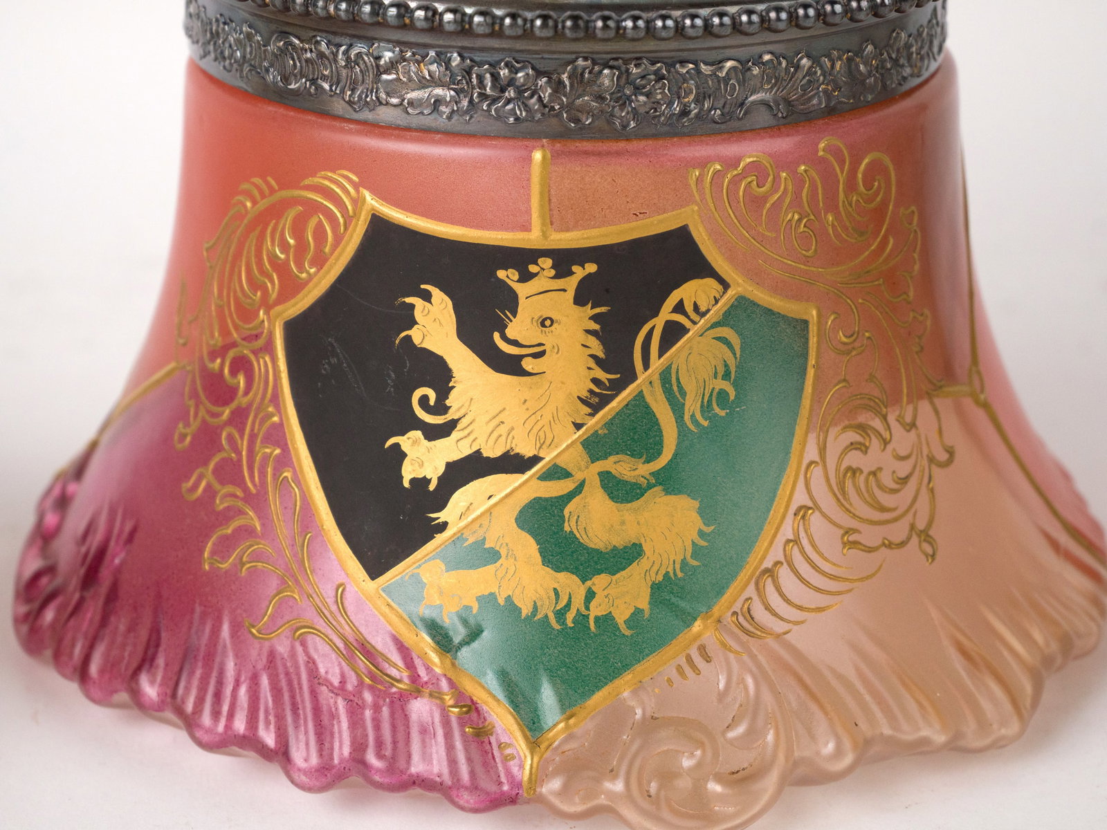 Six Glass Vanity Items - 2
