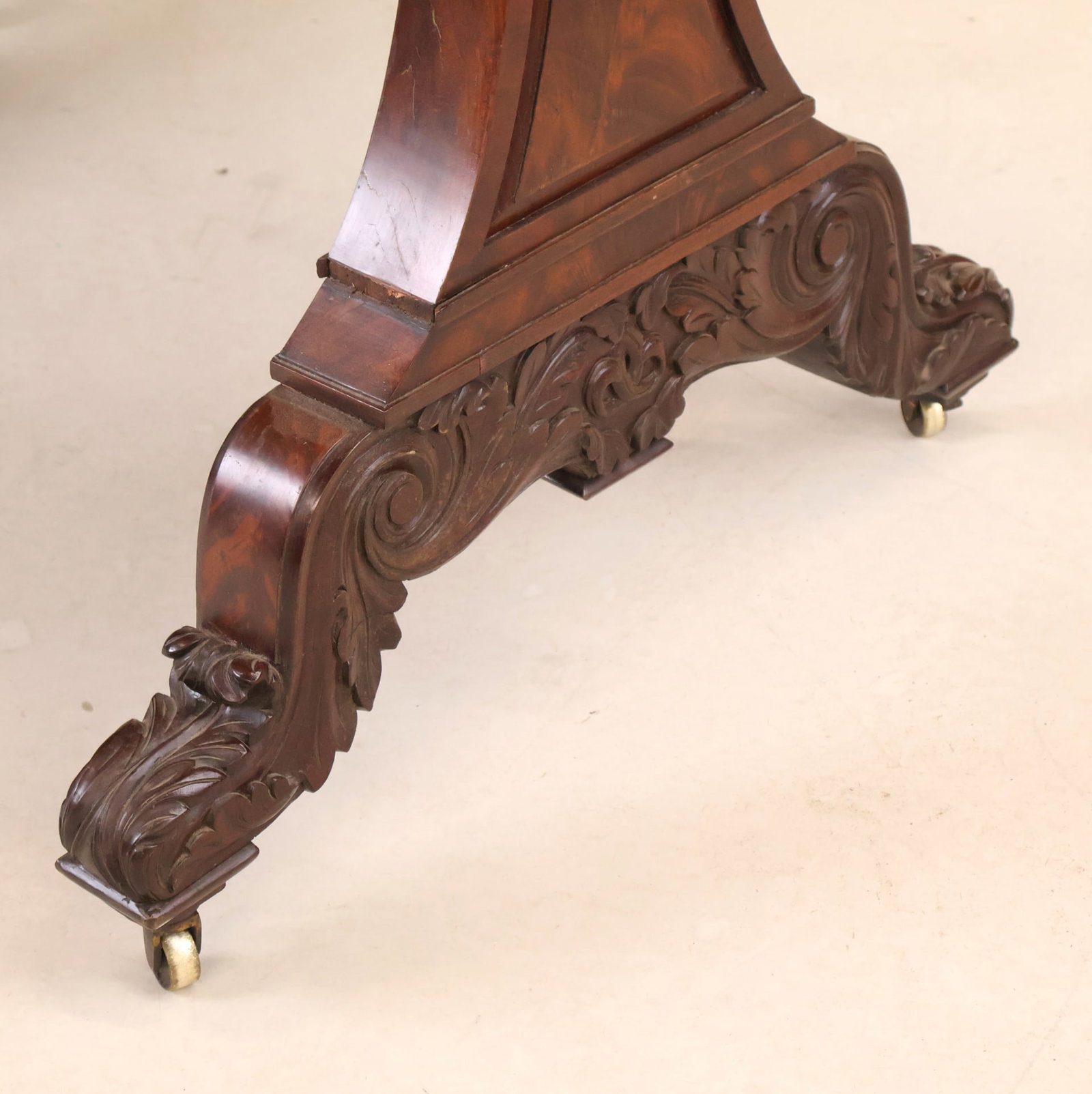 Classical Mahogany Drop Leaf Sofa Table - 3