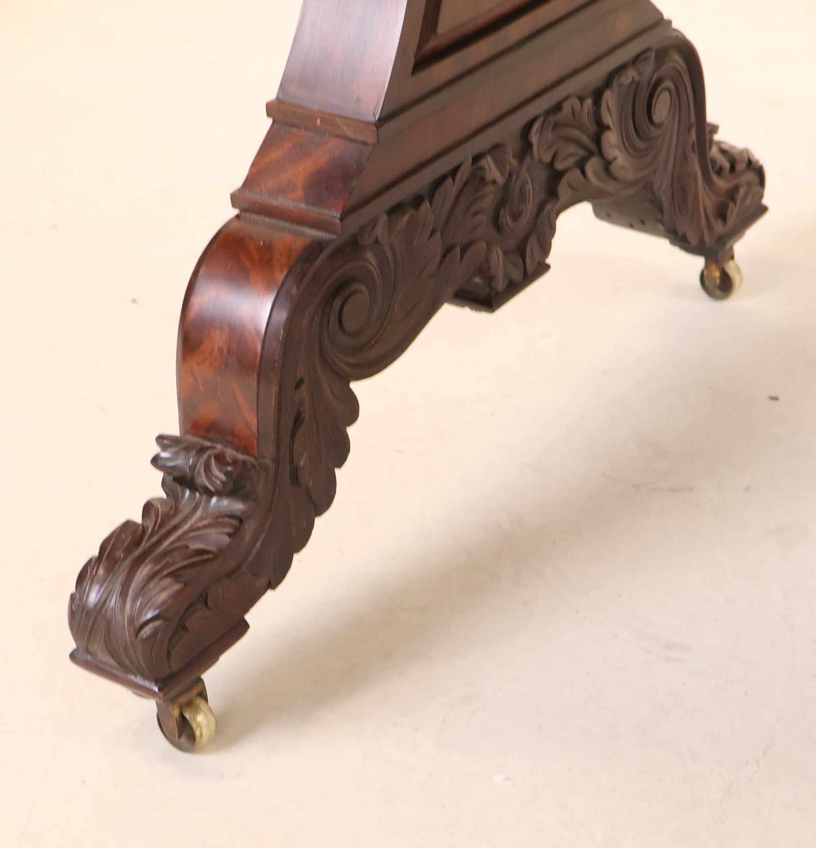 Classical Mahogany Drop Leaf Sofa Table - 5