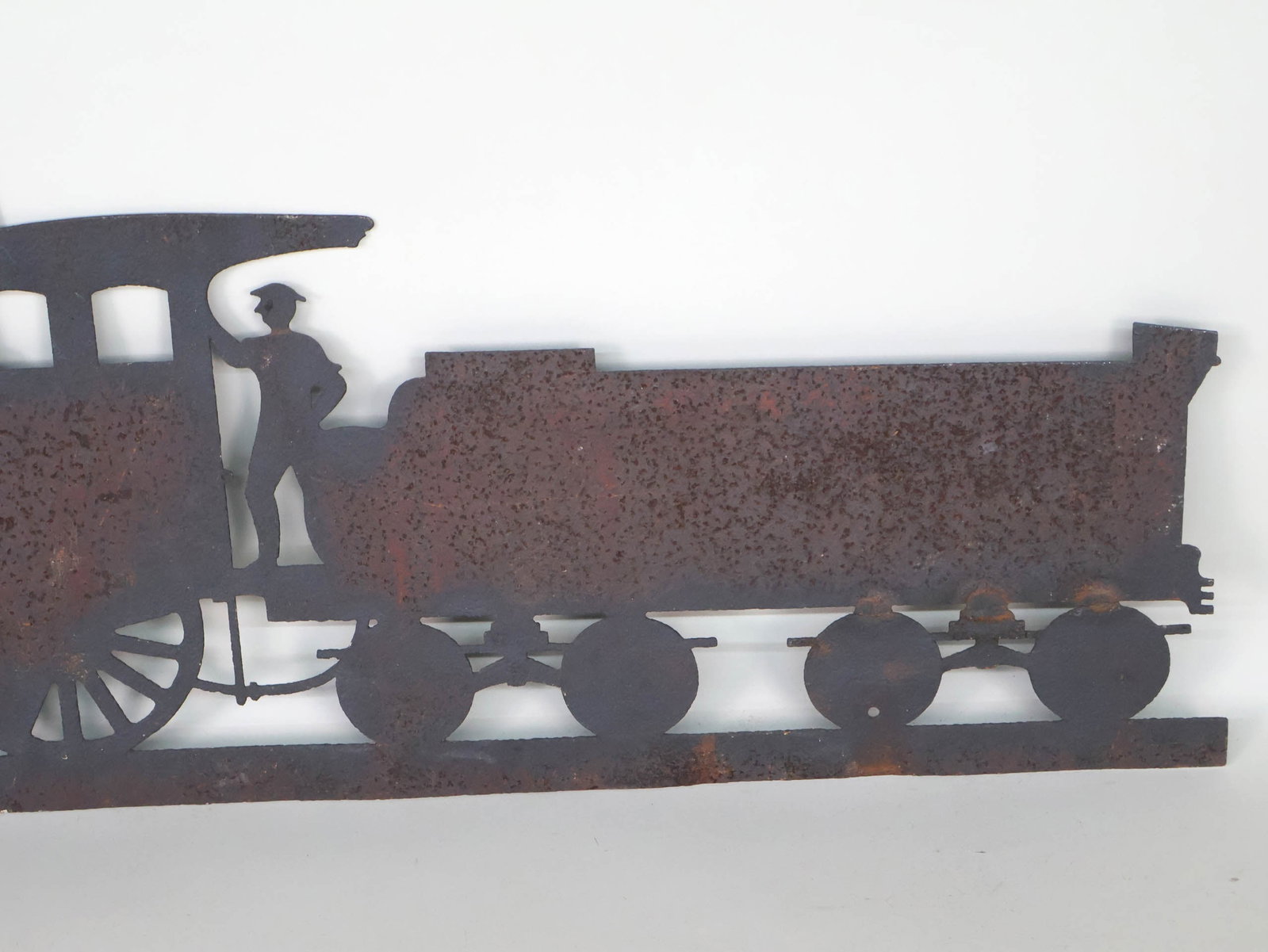 Sheet Iron Train Form Weathervane - 5