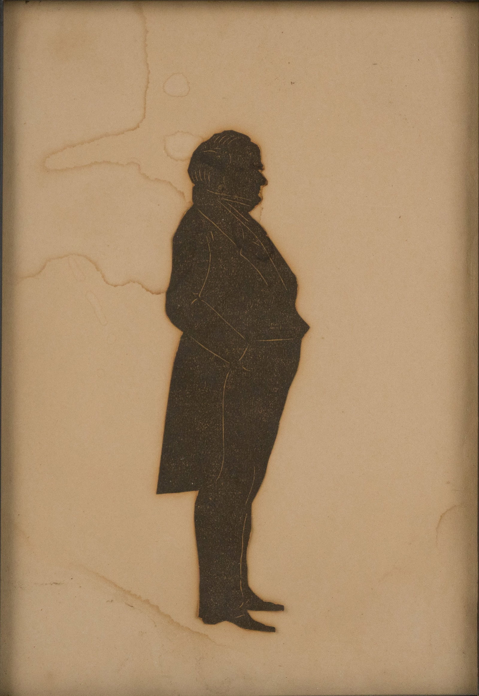 Four Full Profile Silhouettes - 14
