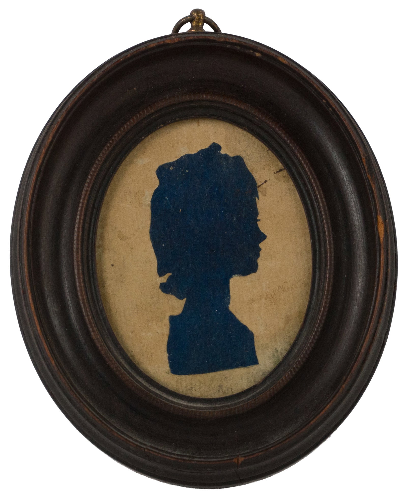 Four Oval Framed Silhouettes - 2