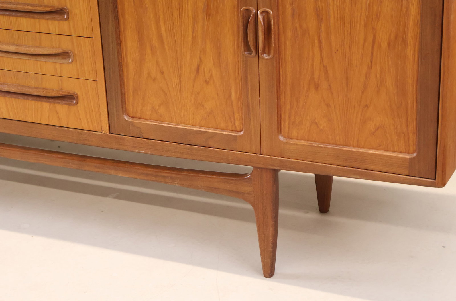 Danish Modem Walnut Sideboard - 5