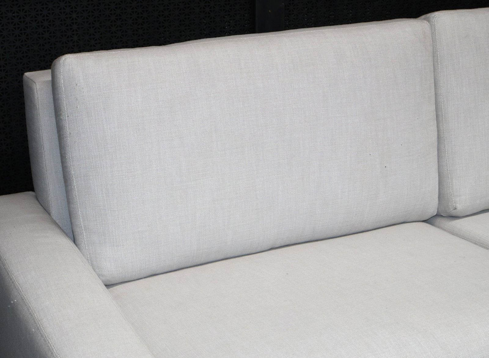Restoration Hardware Grey Upholstered Sleeper Sofa - 4