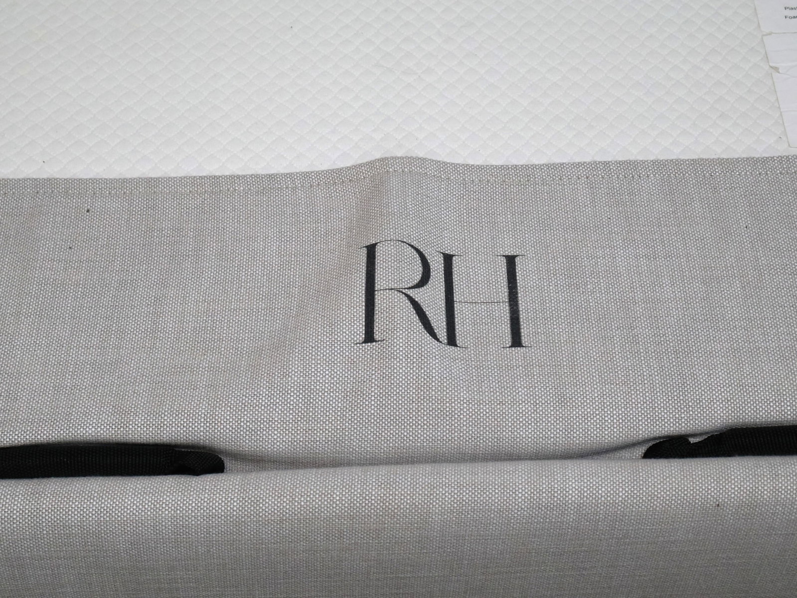 Restoration Hardware Grey Upholstered Sleeper Sofa - 8