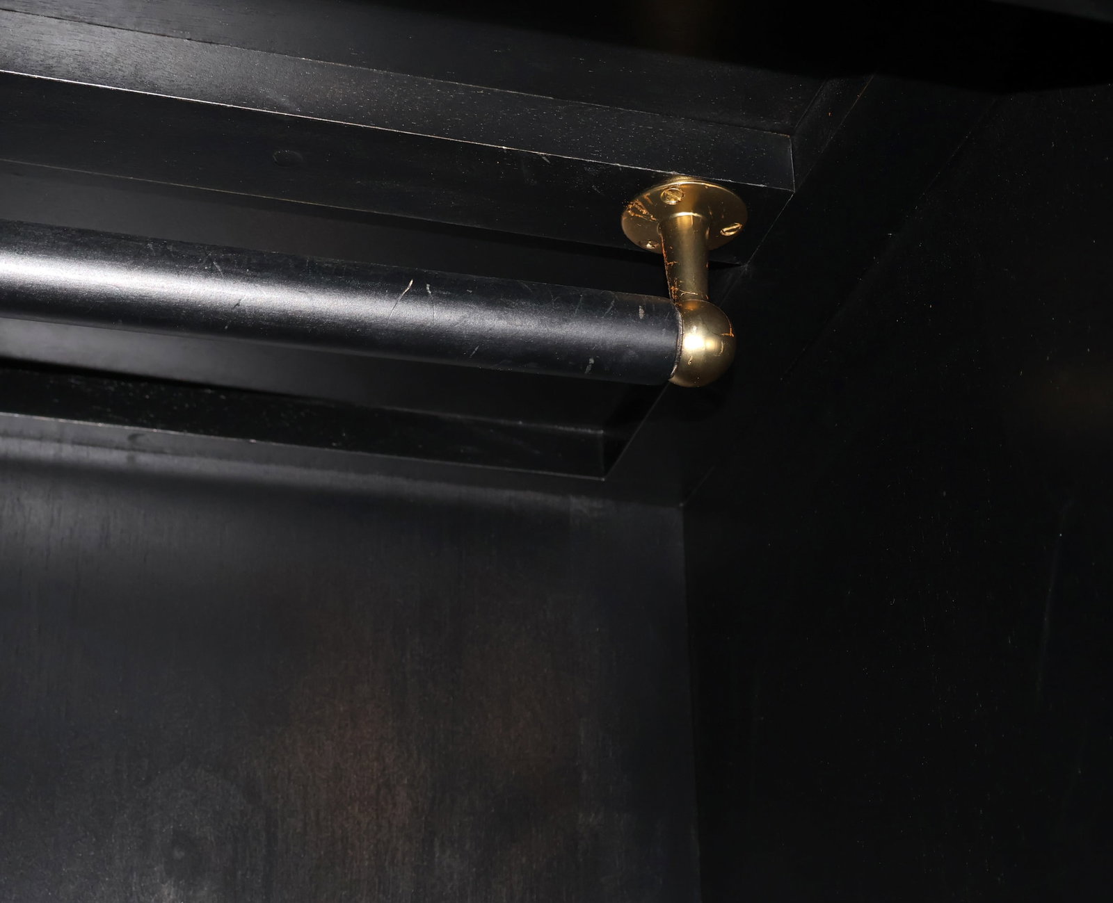 Contemporary Ebonized Armoire - 16