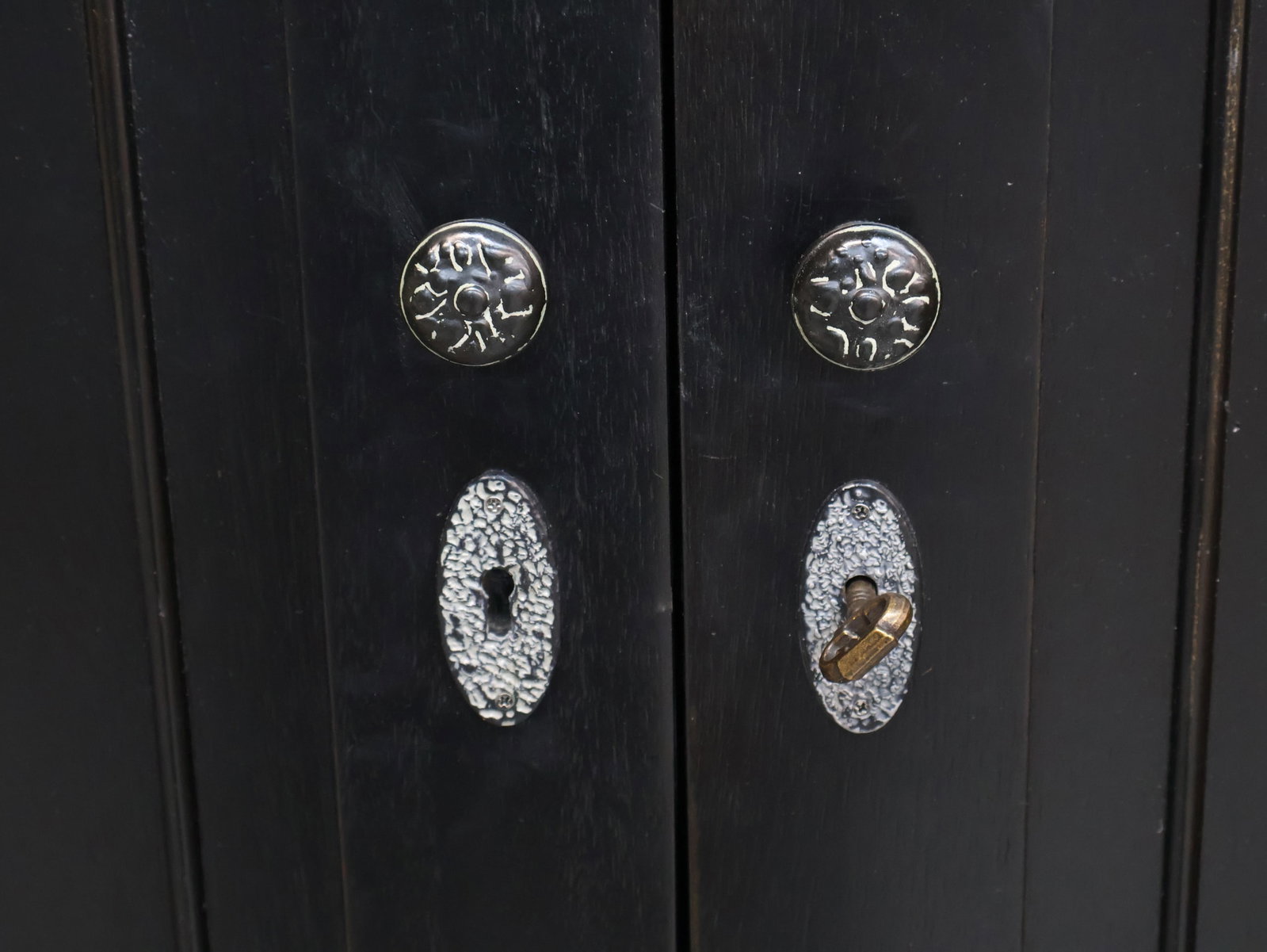 Contemporary Ebonized Armoire - 7