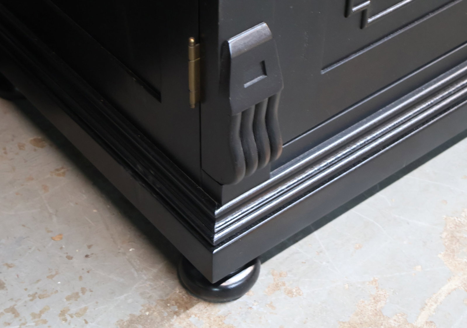 Contemporary Ebonized Armoire - 8