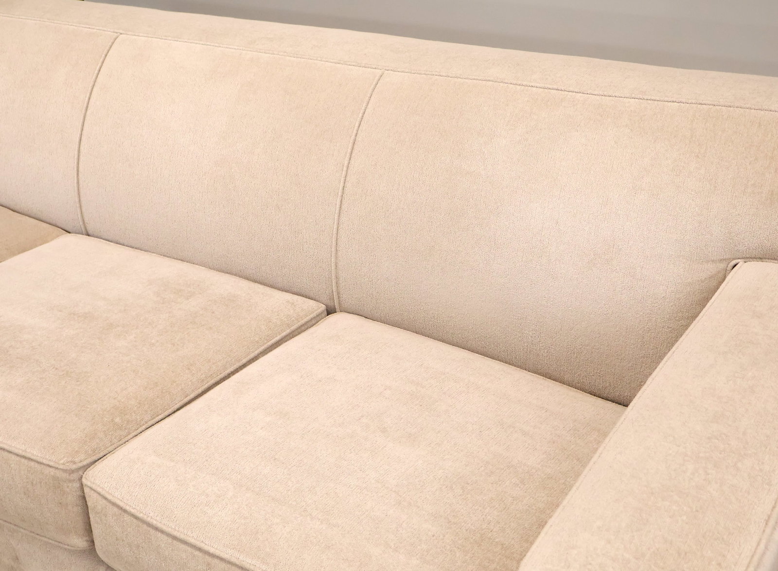 Modern Three Part Upholstered Sectional Sofa - 6