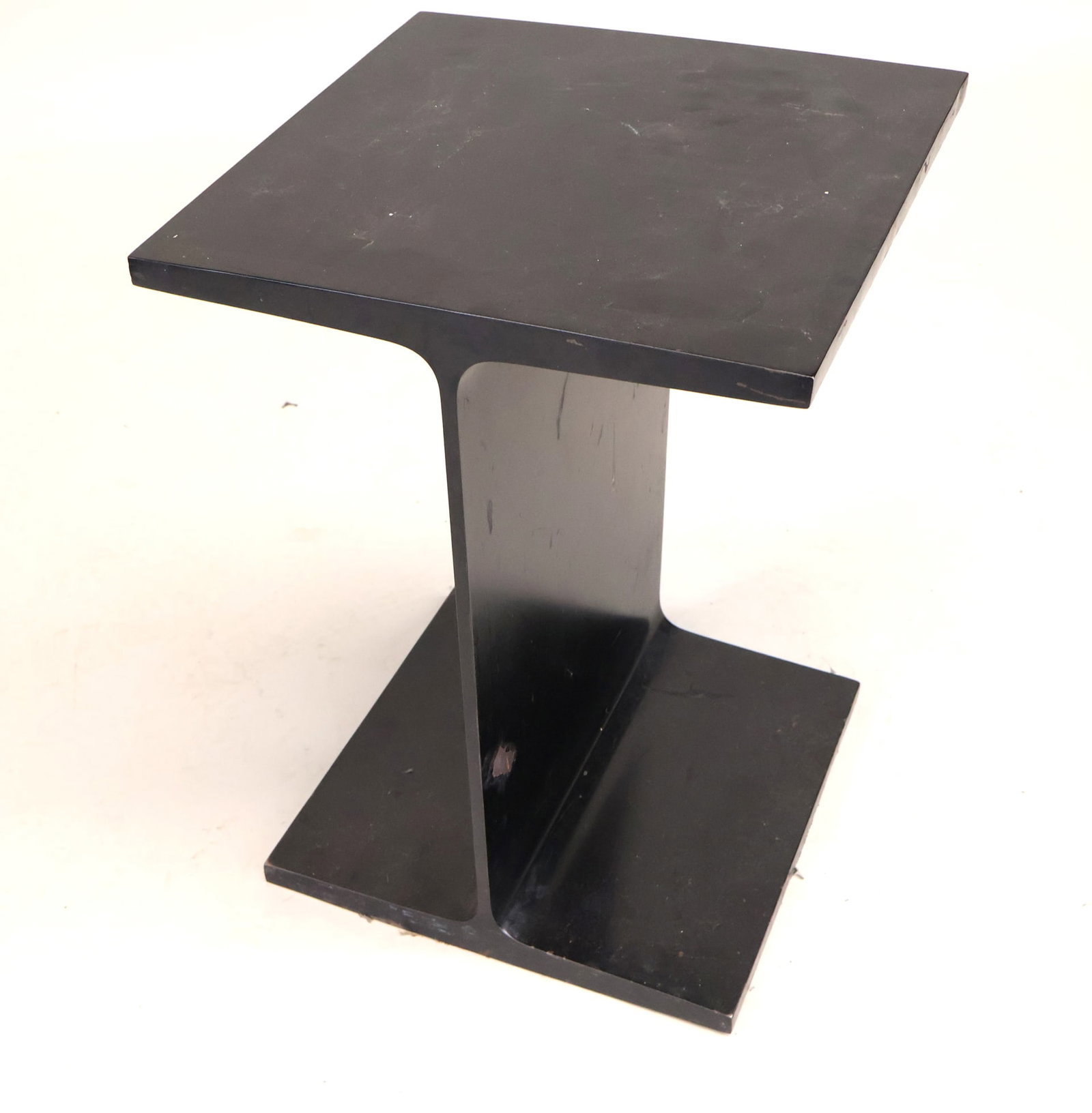Ward Bennett Style Ebonized I-Beam Table - 6