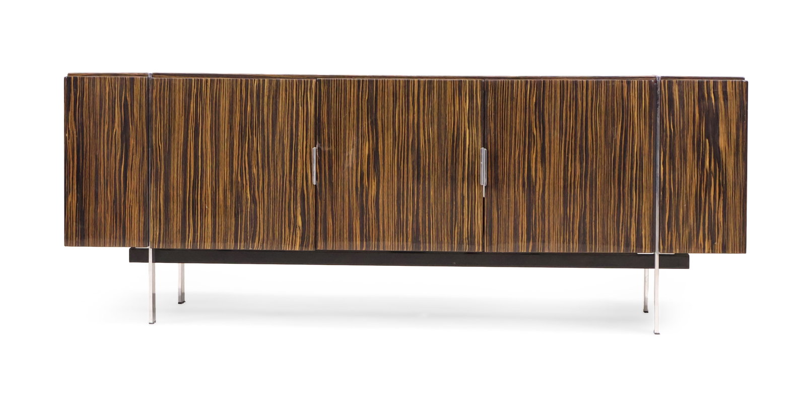Meridian Furniture "Excel" Sideboard: Meridian Furniture "Excel" Sideboard Lacking shelves 27 1/2 x 72 x 22 1/2 in. (69.9 x 182.9 x 57.2 cm.)