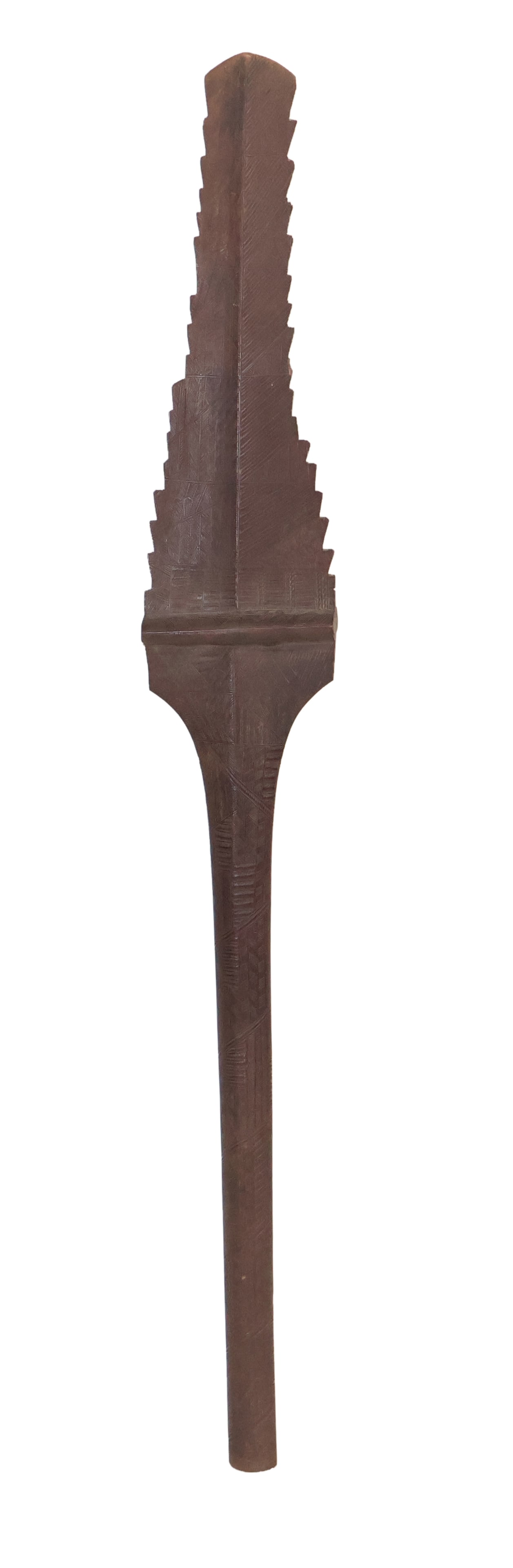 Oceanic/Pacific Carved Hardwood Culacula Board Club (1 of 10)