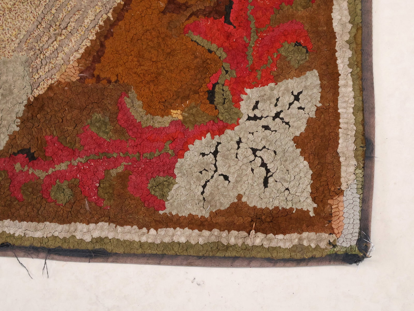 Hooked Rug with Horse - 6
