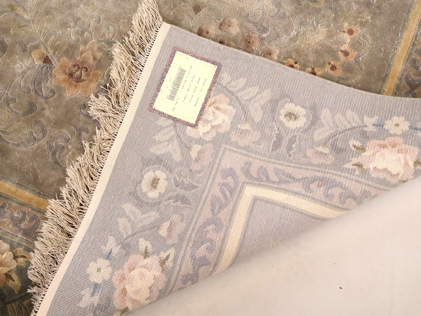 Chinese Silk Rug - 7