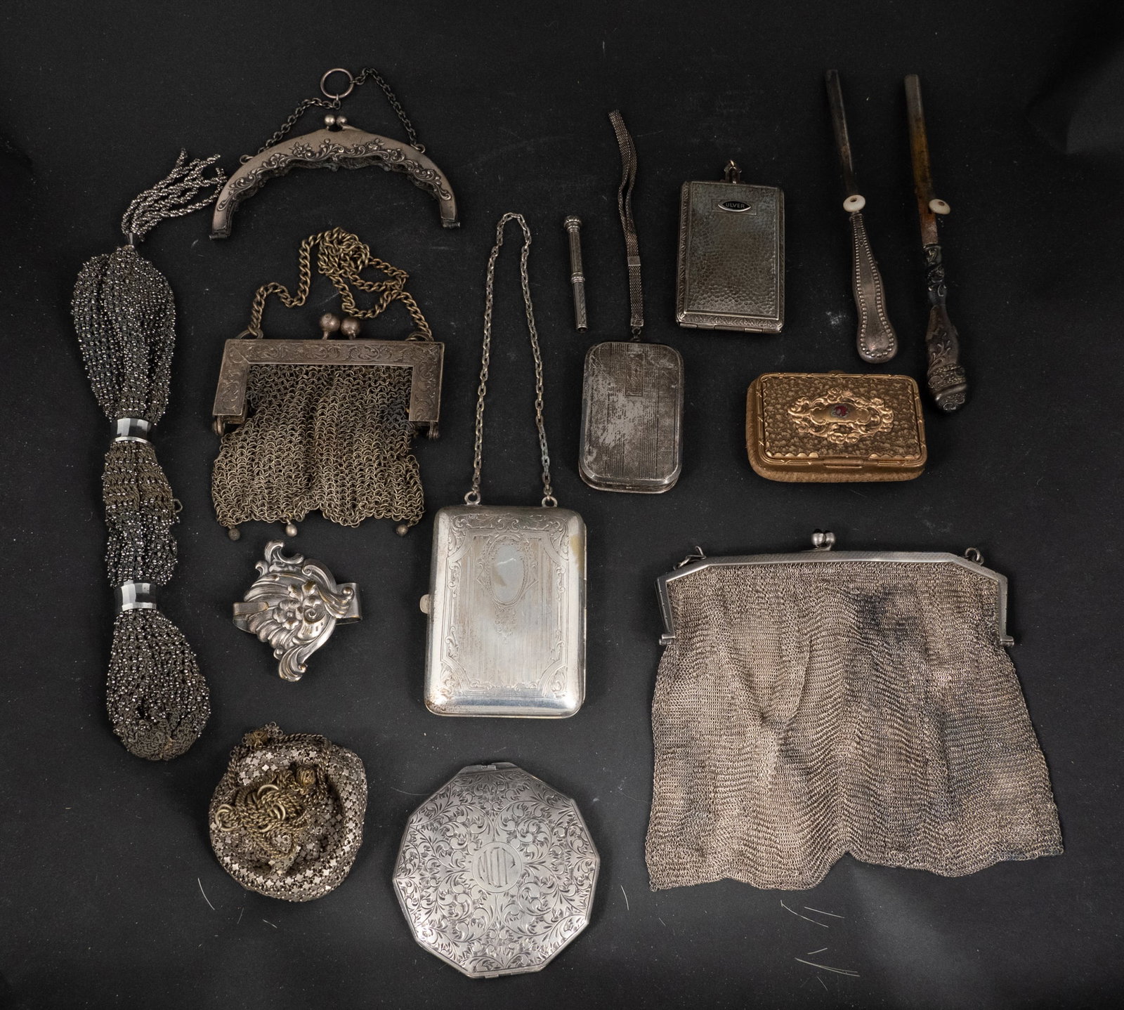 Collection of Compacts and Purses (1 of 17)