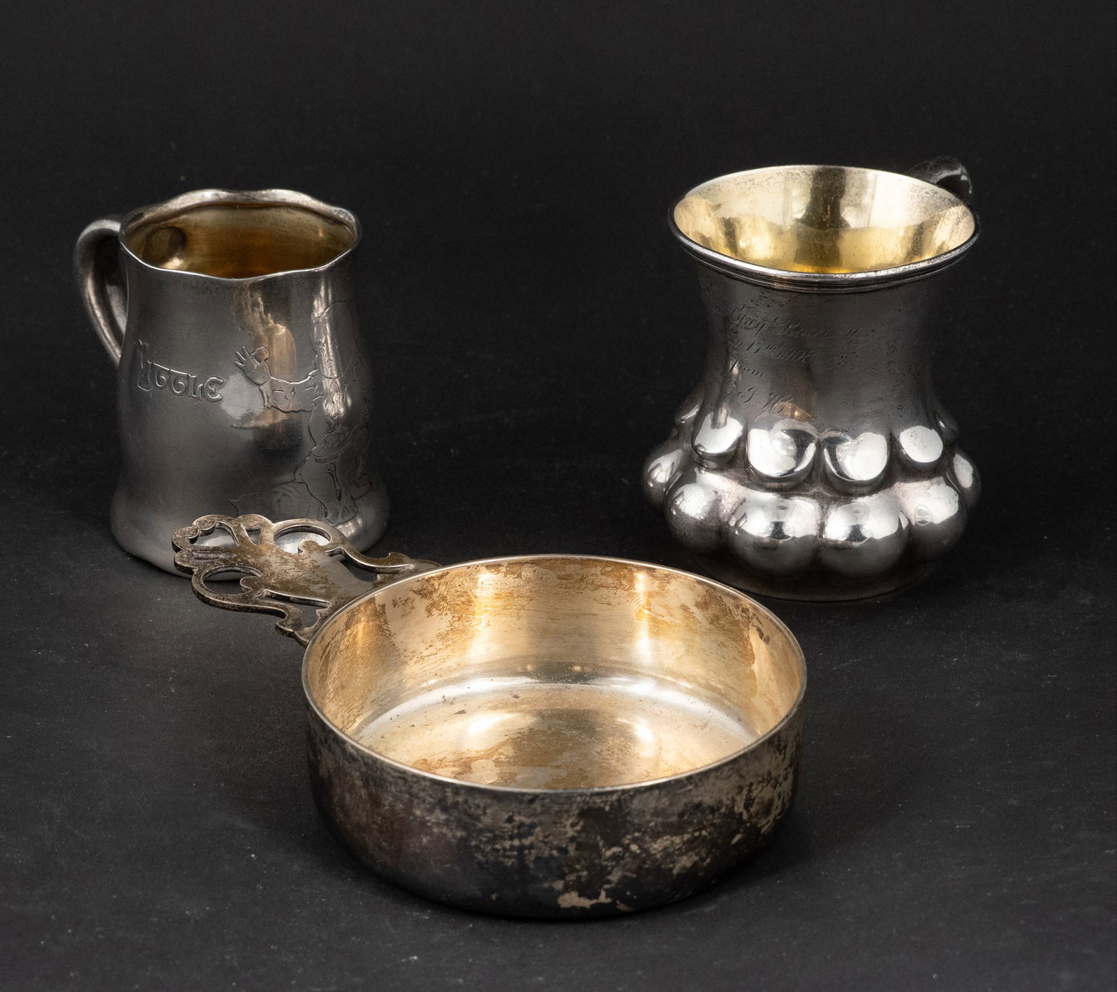 Early Tiffany Sterling Silver Handled Cup (1 of 11)