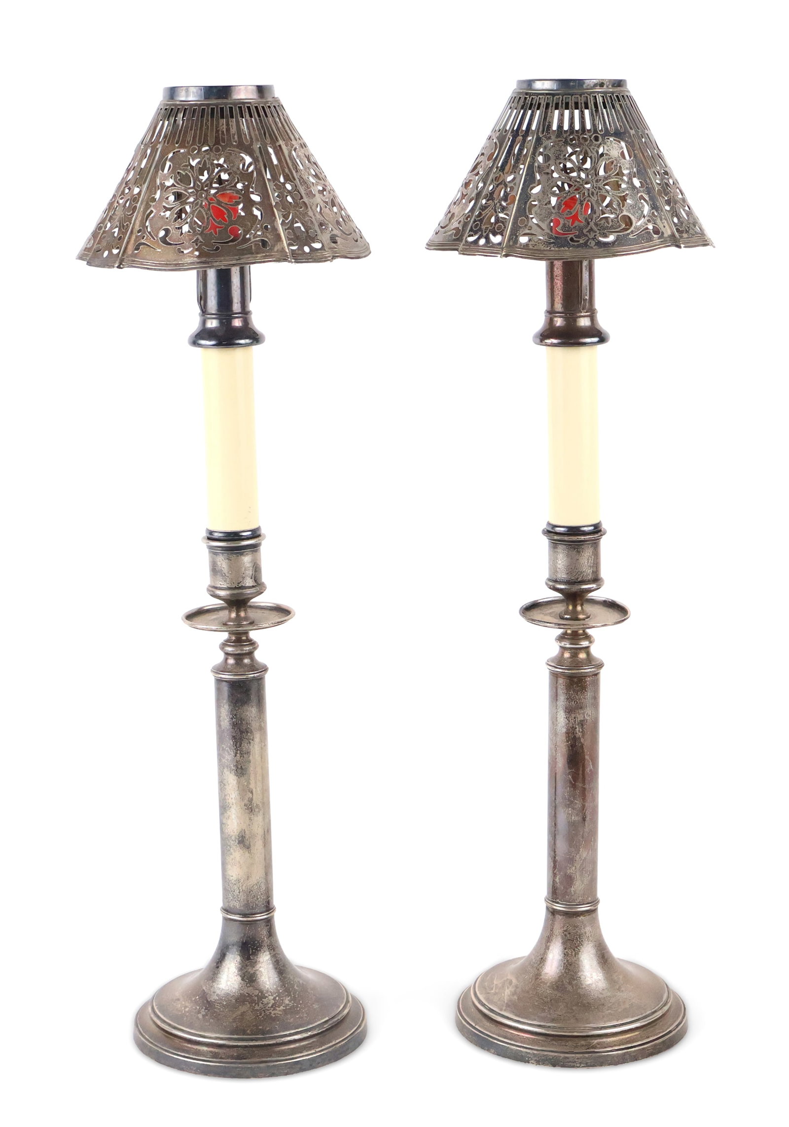 Pair of Gorham Sterling Silver Candlesticks (1 of 13)
