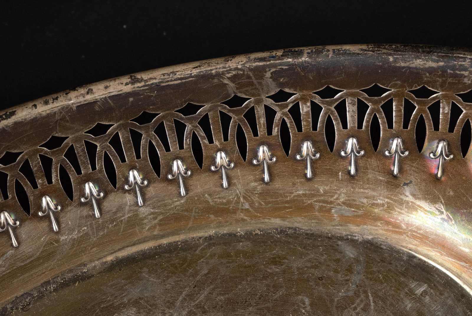 Tiffany Sterling Silver Footed Nut Dish - 3