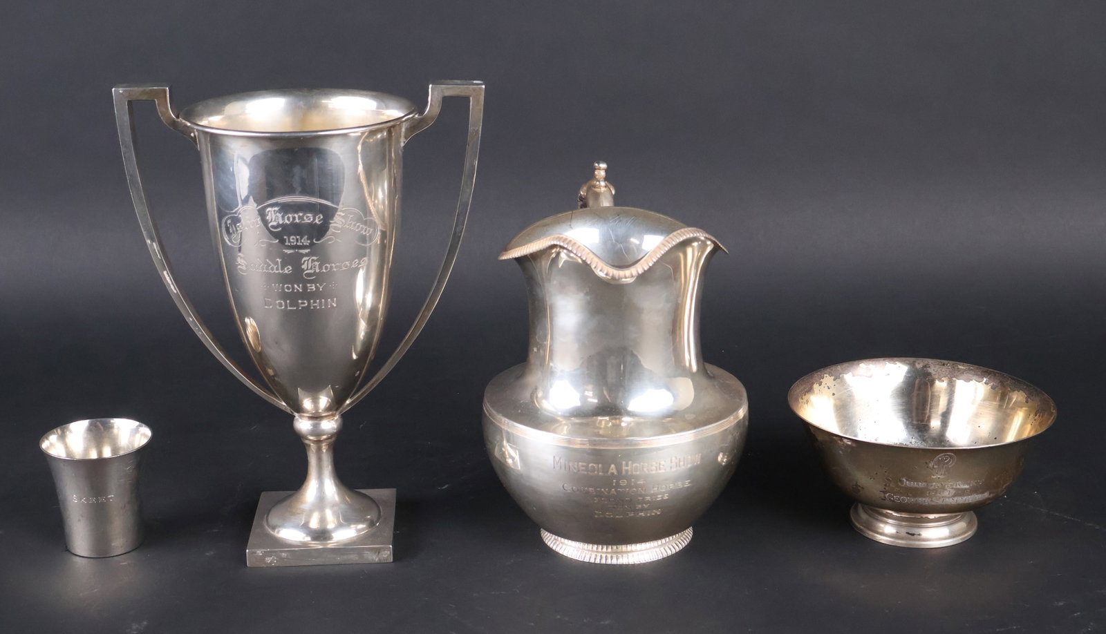 Vintage Long Island Sterling Silver Horse Trophy (1 of 19)