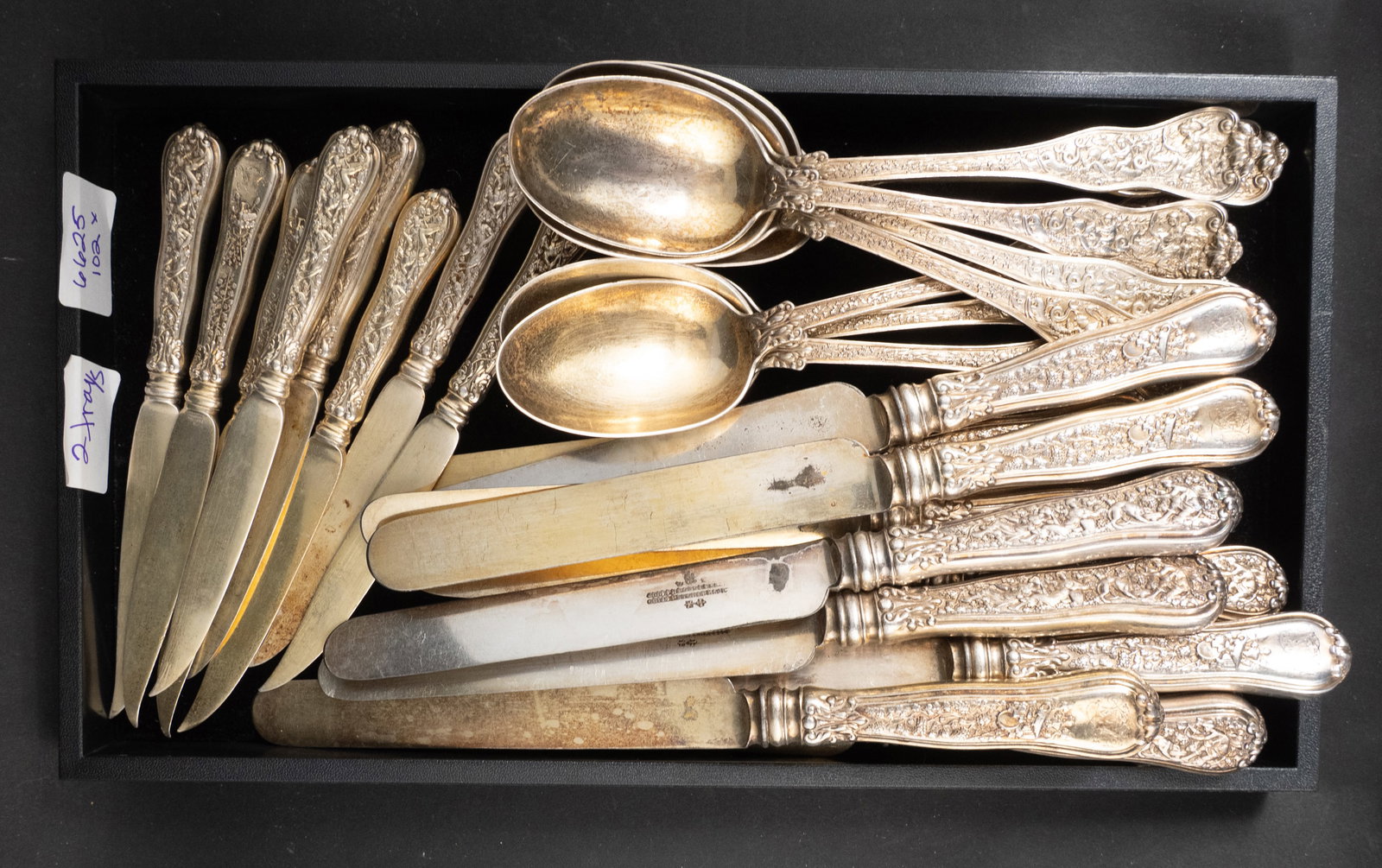 Tiffany Sterling Silver "Olympian" Flatware - 12
