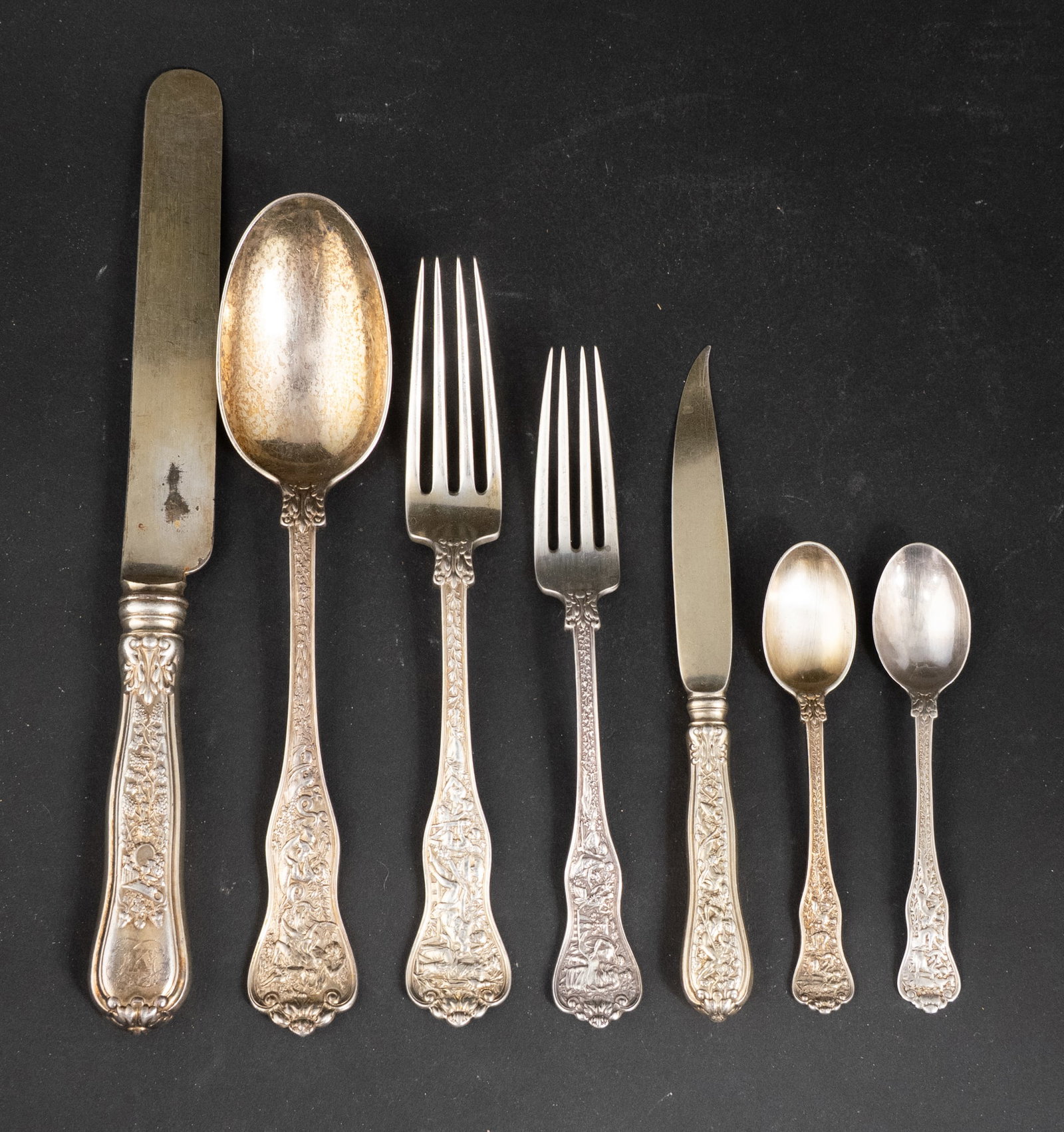 Tiffany Sterling Silver "Olympian" Flatware (1 of 13)