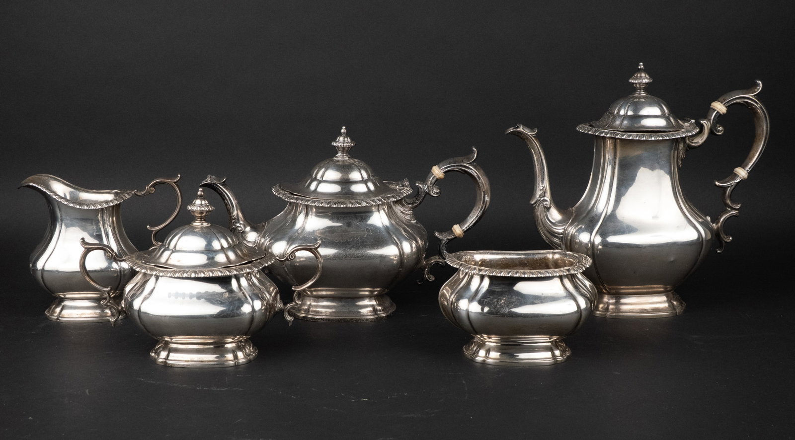 Vintage Gorham Sterling Tea and Coffee Service (1 of 10)