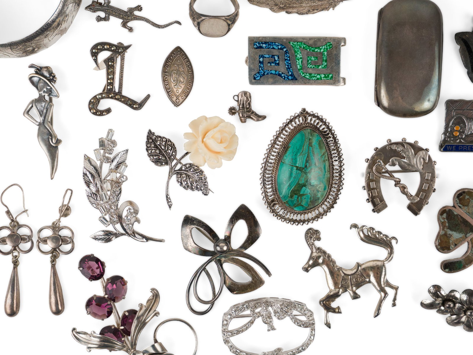 Collection of Sterling Silver Jewelry (1 of 18)