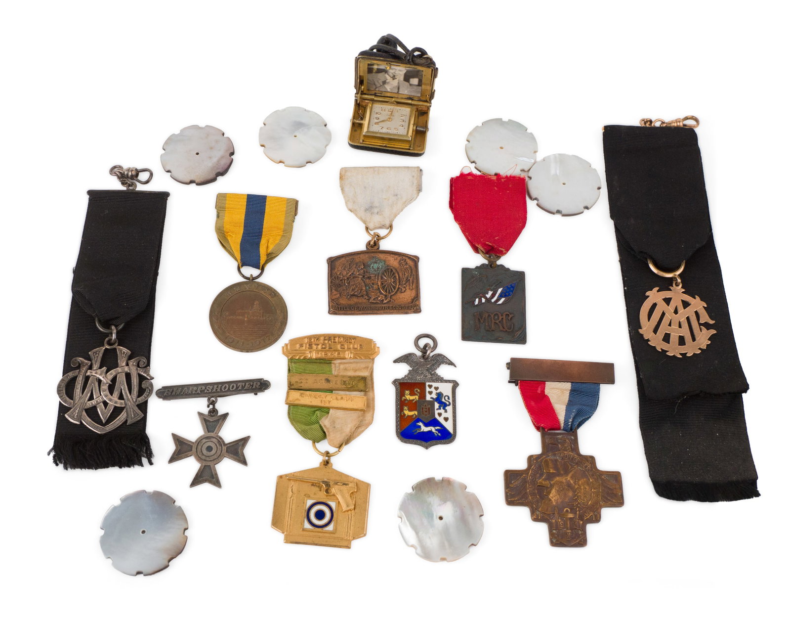 Turler Swiss Travel Watch and Medals (1 of 7)