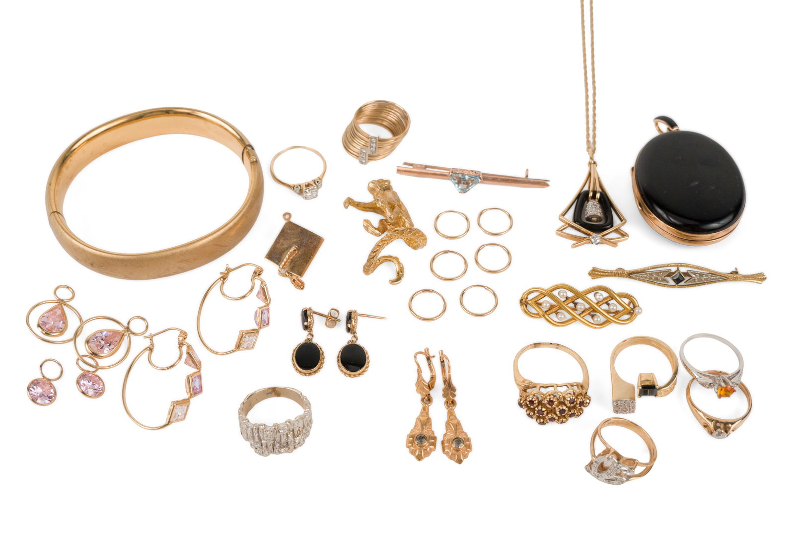 Vintage Gold and Costume Jewelry (1 of 19)