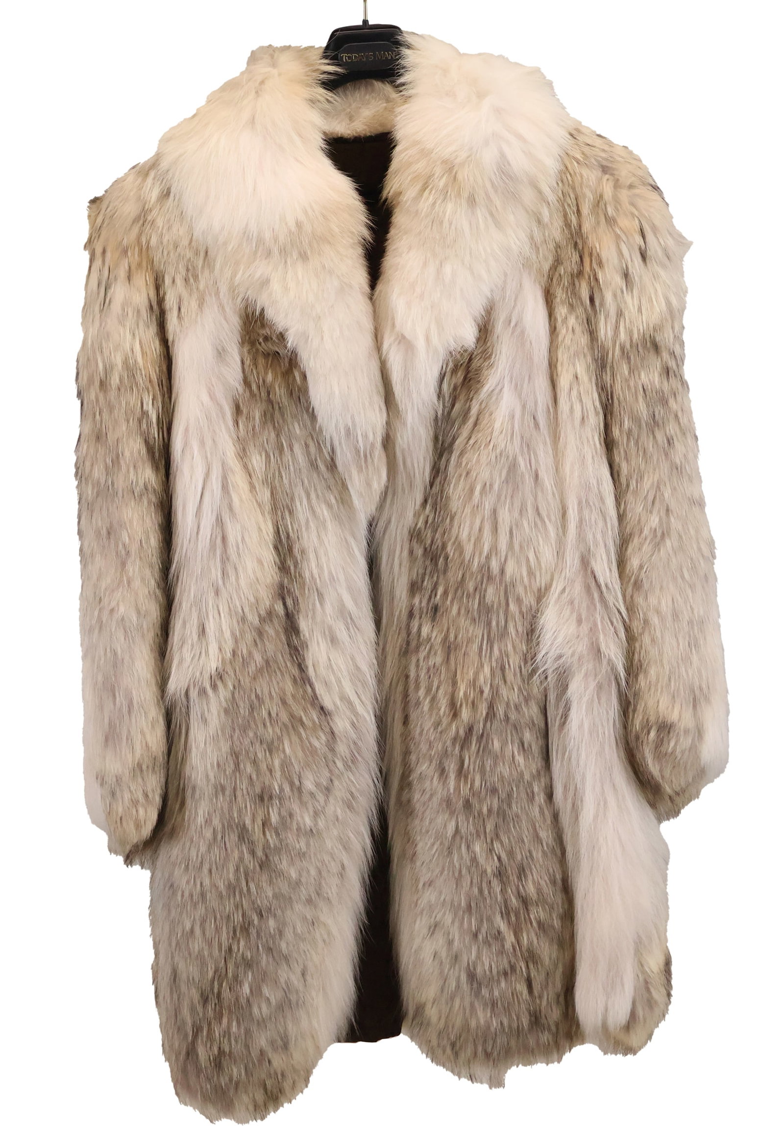 Ladies Fox and Coyote Three Quarter Length Coat (1 of 8)