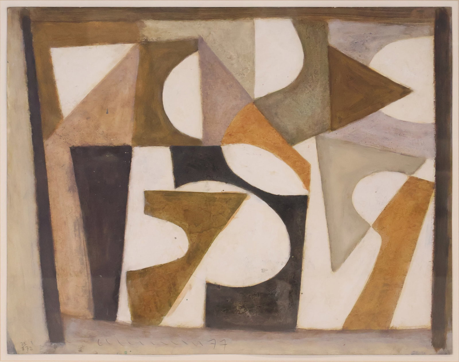 Roy Turner Durrant, 1925-1998, Interlock, Mixed Media on Paper (1 of 12)