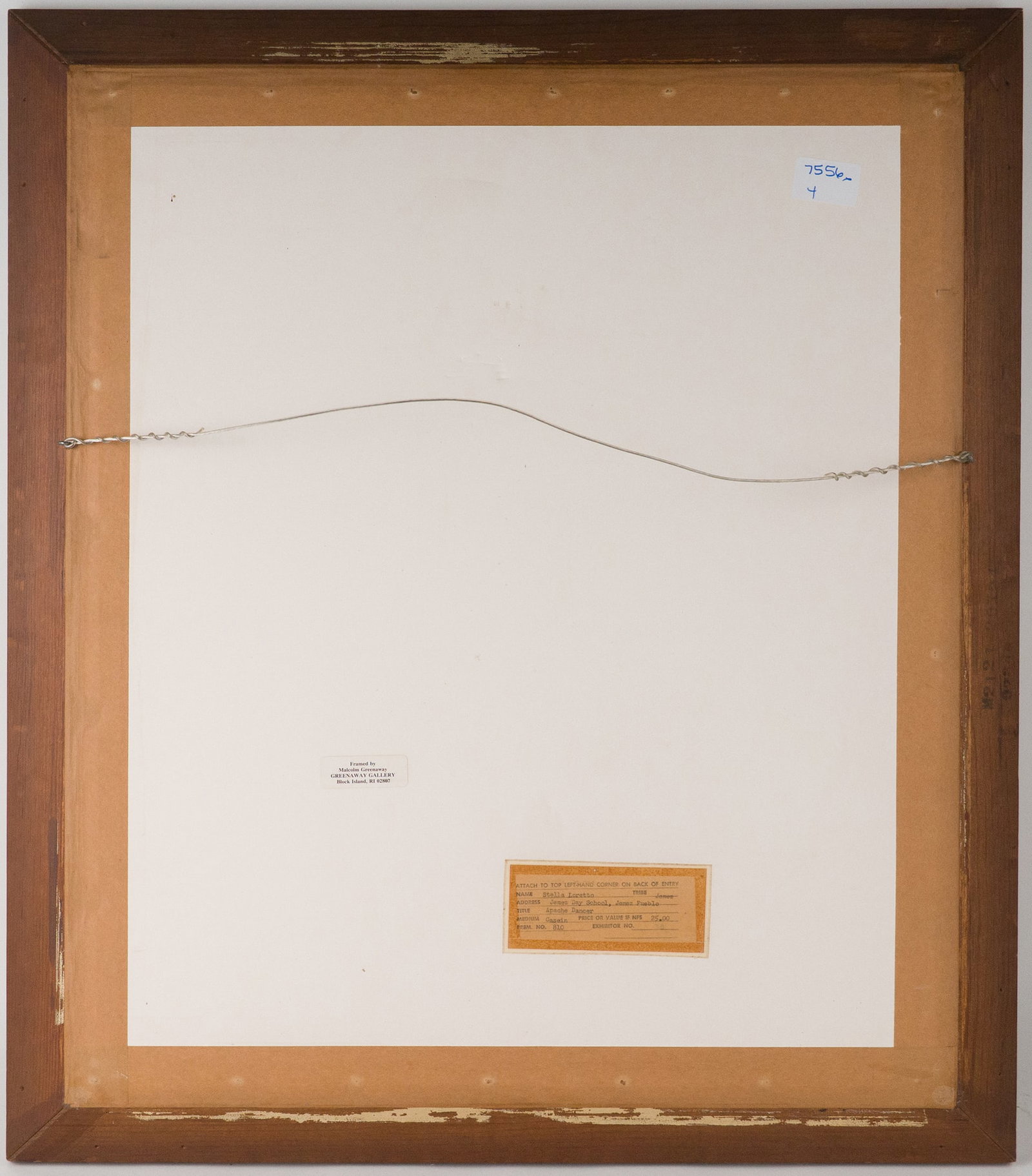 Estella Loretto, 1954, Apache Dancer, Casein on Paper - 6