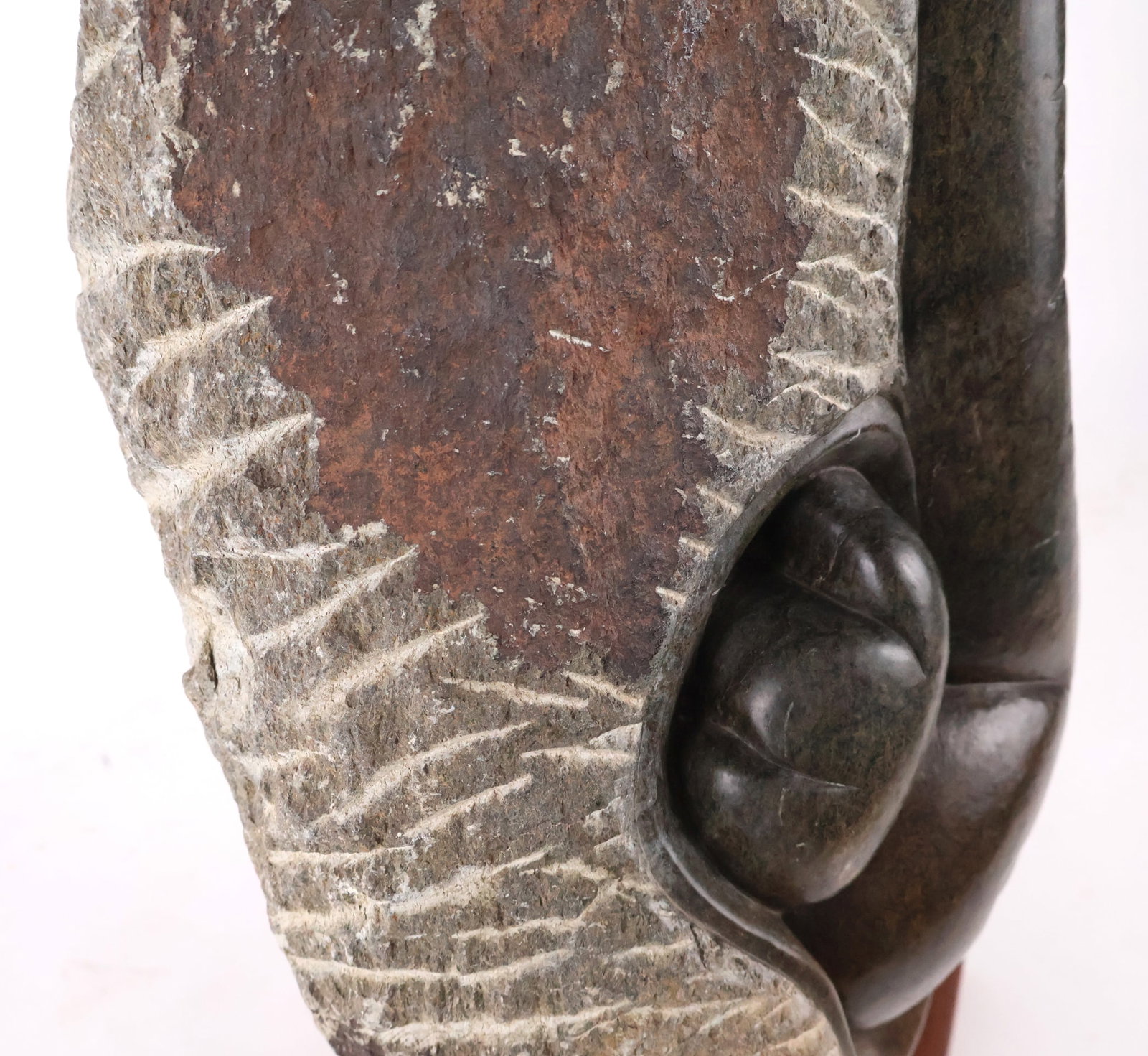 Abstract Elephant, Carved Stone - 10