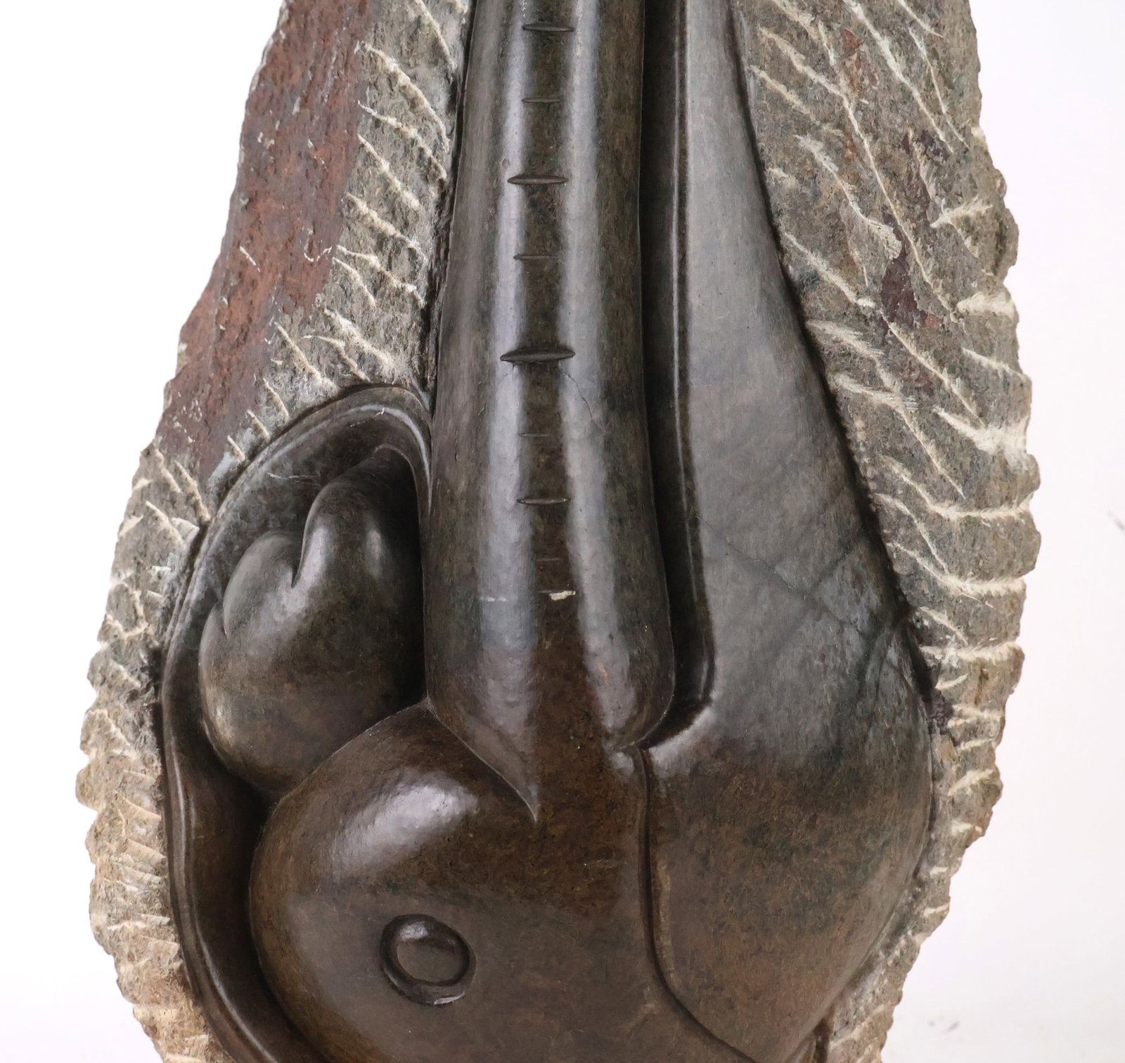 Abstract Elephant, Carved Stone - 4