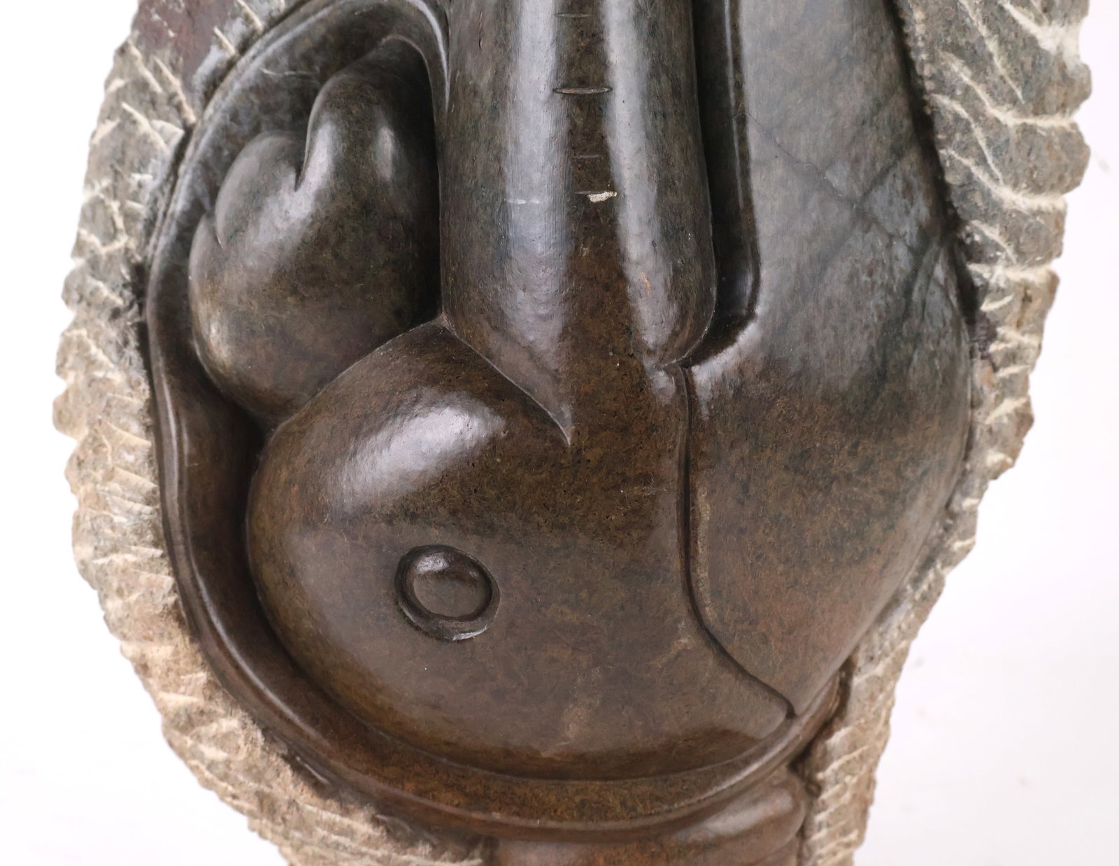 Abstract Elephant, Carved Stone - 6