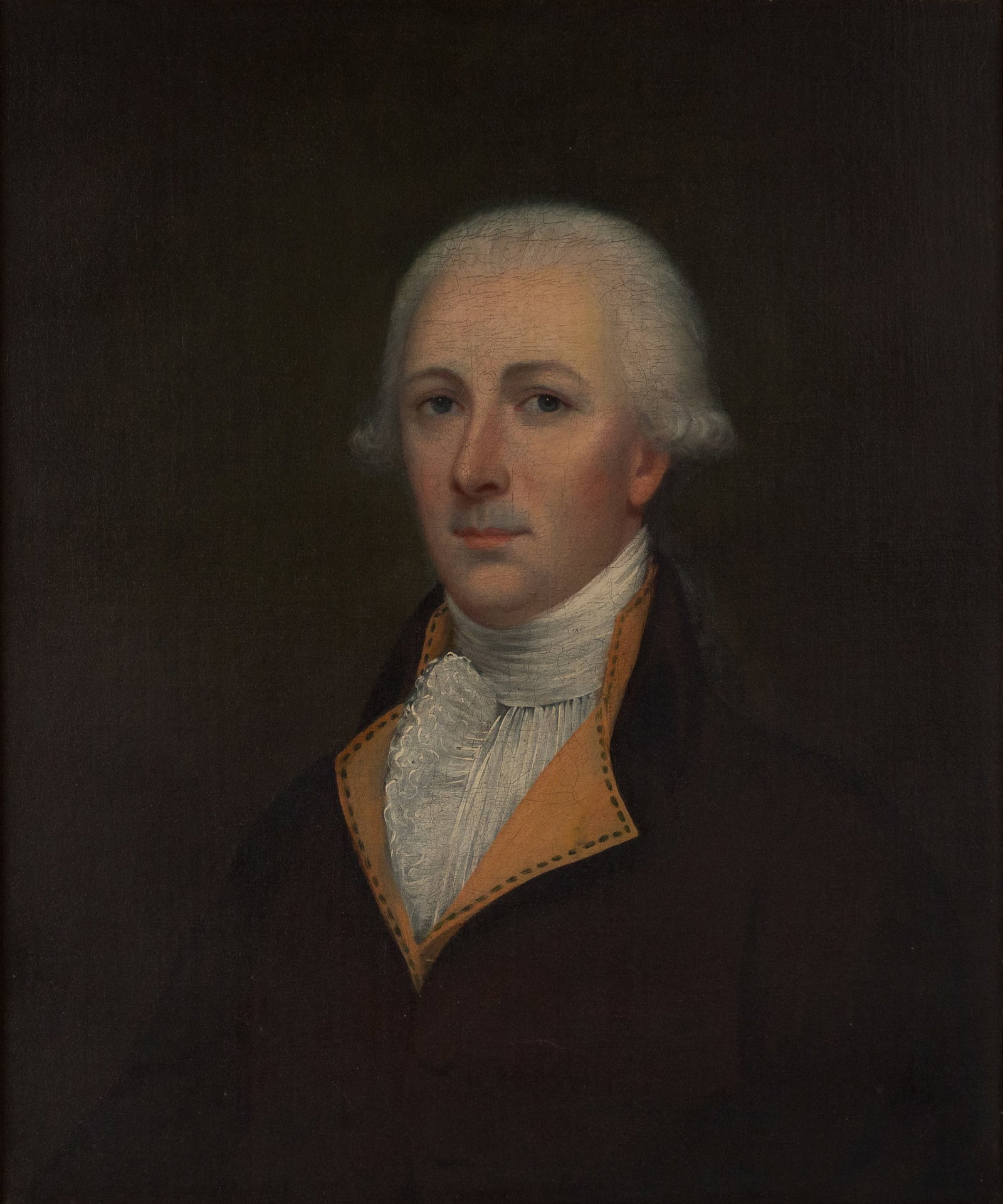 Attributed to Sir Godfrey Kneller, 1646-1723, William Murray, 1st Earl of Mansfield, Oil on Canvas: Attributed to Sir Godfrey Kneller 1646-1723 William Murray, 1st Earl of Mansfield Oil on Canvas (1705-1793) Lord Chief Justice. Appears to be unsigned. Relined. Sight: 23 3/4 x 19 1/2 in. (60.3 x 49.5