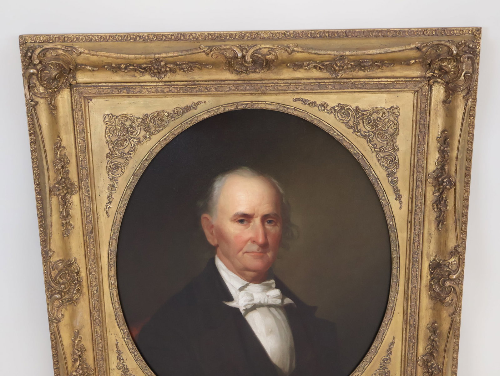 Attributed to Rembrandt Peale, 1778-1860, Member of the Highly Family, Oil on Canvas - 4