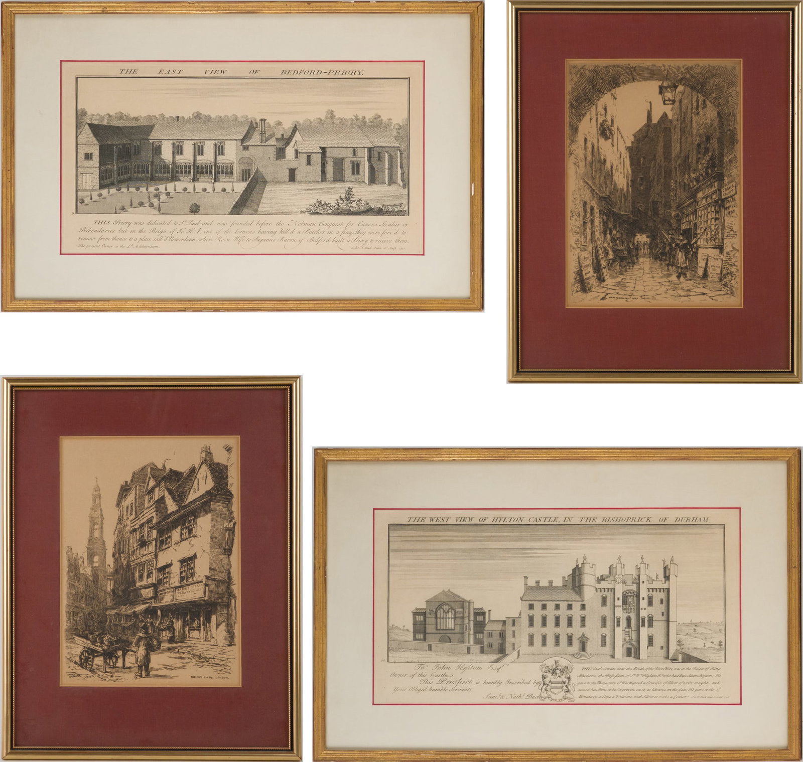 Ernest George, British 1839-1922, Drury Lane and Crown Court, Pall Mall, Prints (1 of 17)