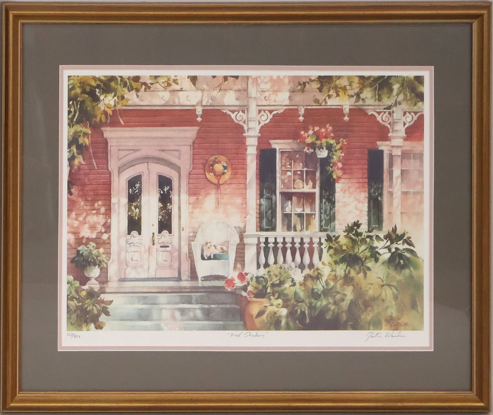 Two Framed Architectural, Prints - 14