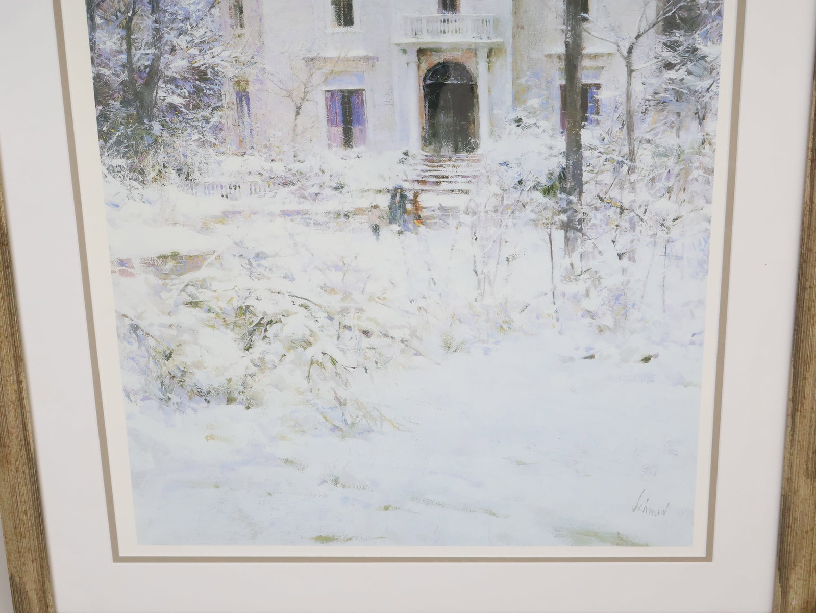 Two Framed Architectural, Prints - 4